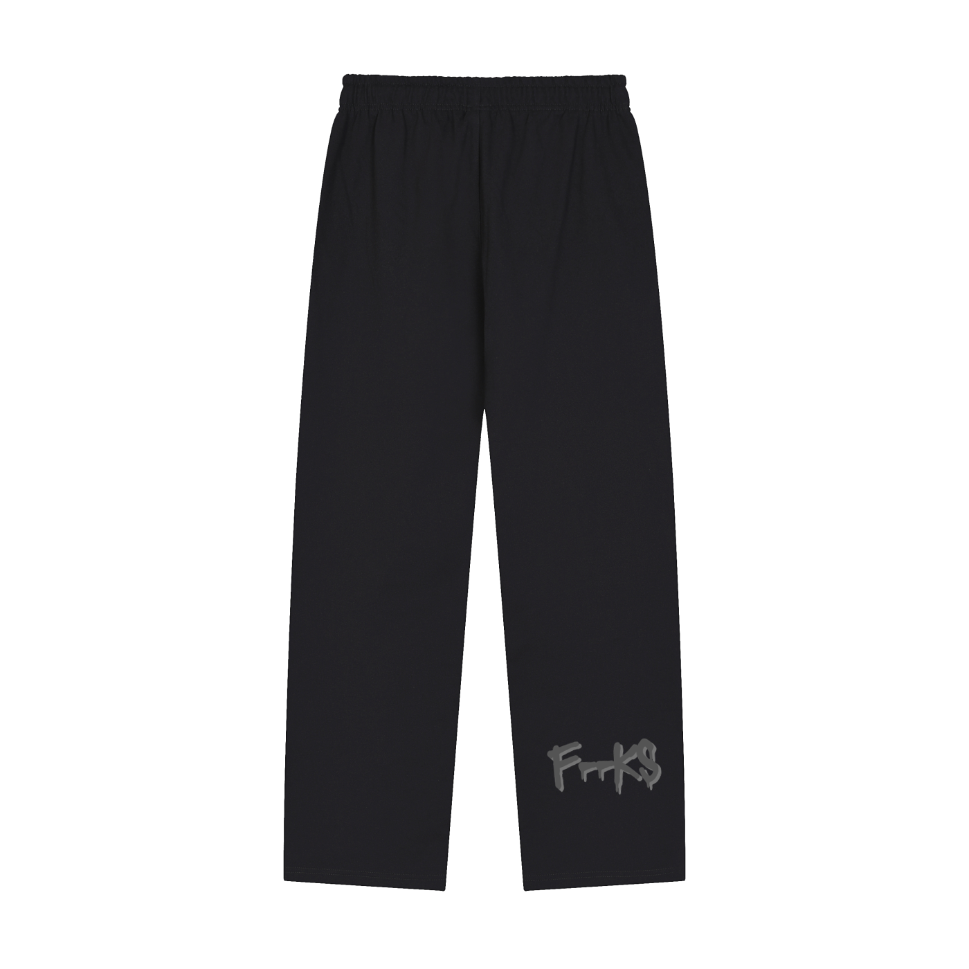 JOGGERS - STRAIGHT LEG - BLACK