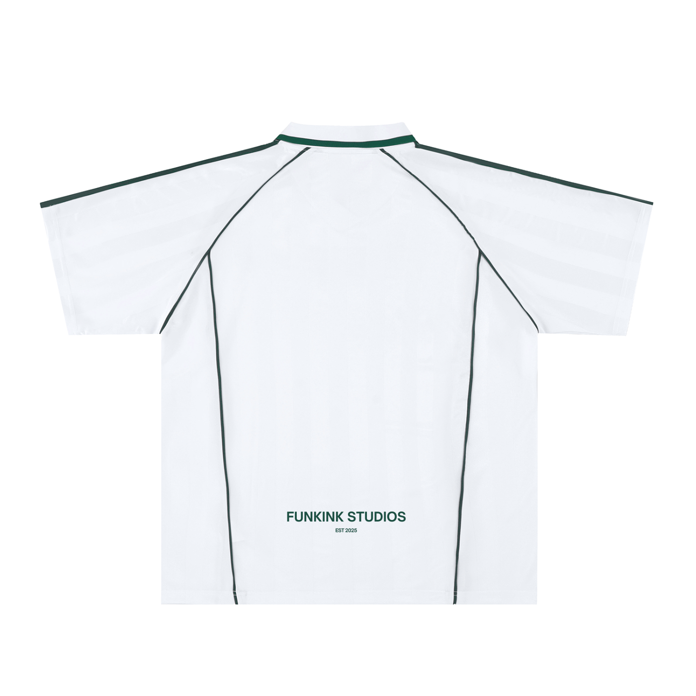 SOCCER JERSEY - WHITE AND GREEN