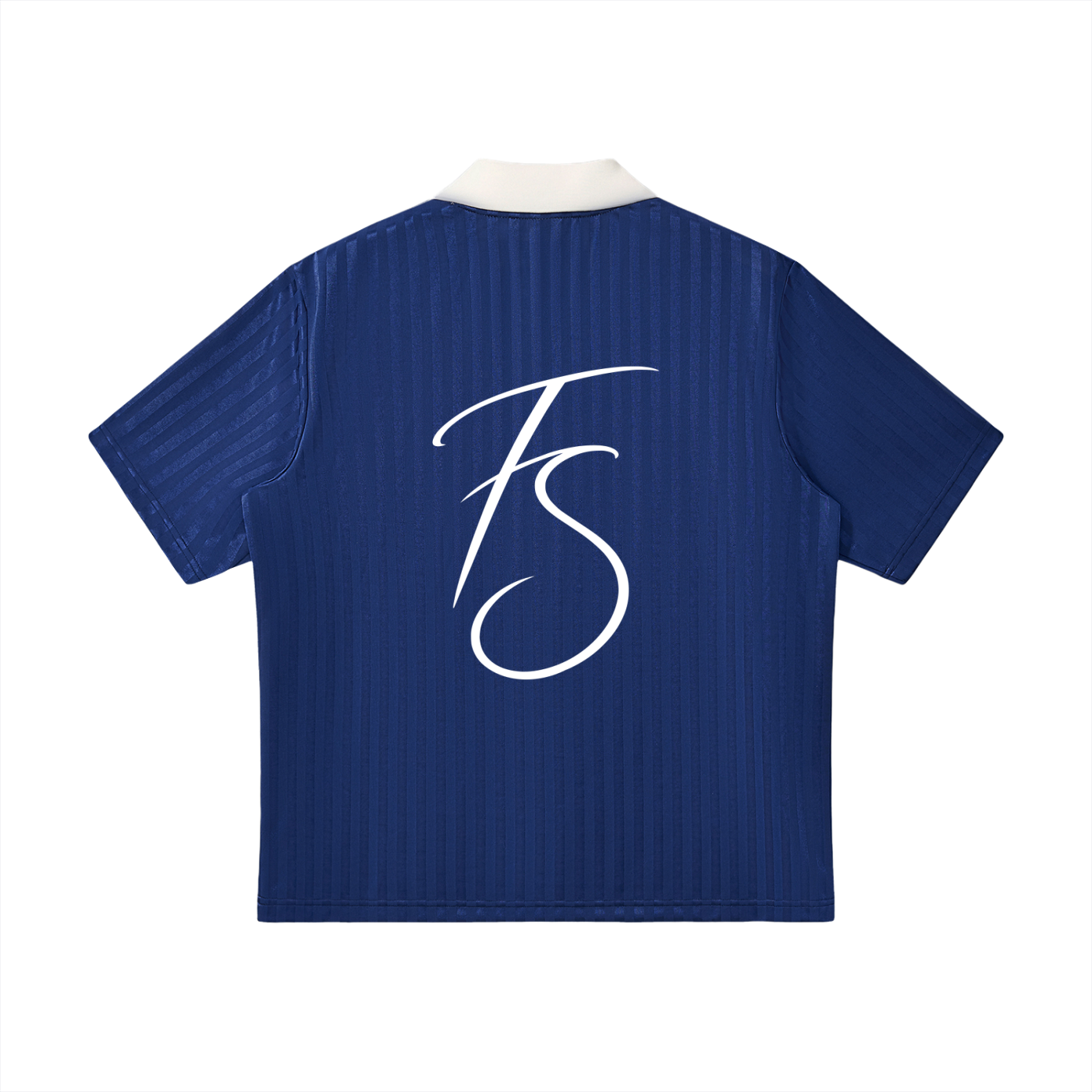 STRIPED SOCCER JERSEY - BLUE
