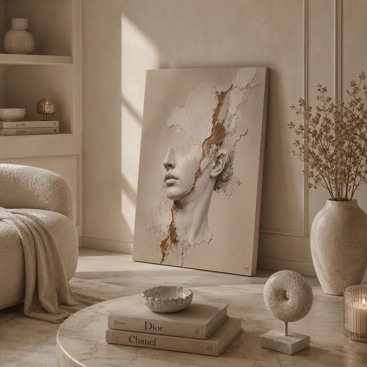 GOLD VEINS - Canvas