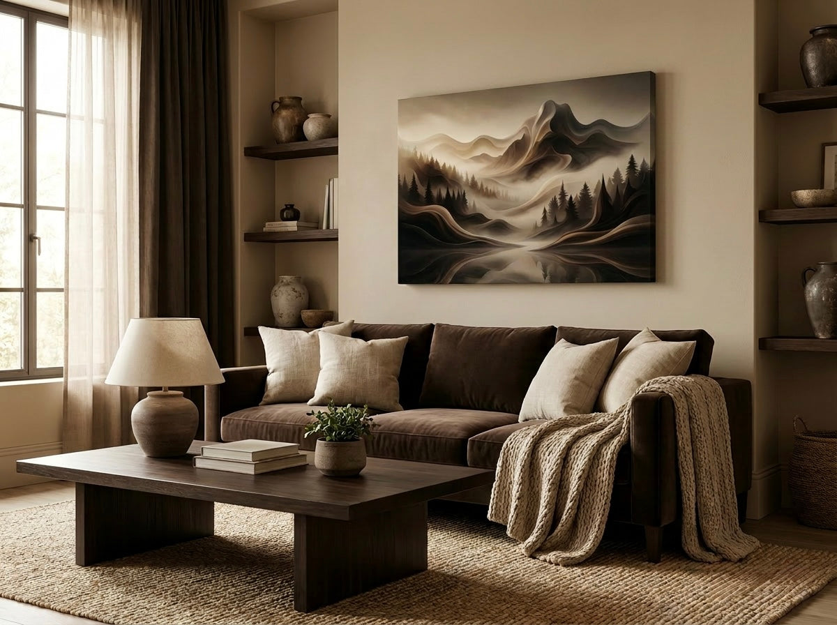 MOUNTAIN MELTDOWN- Canvas