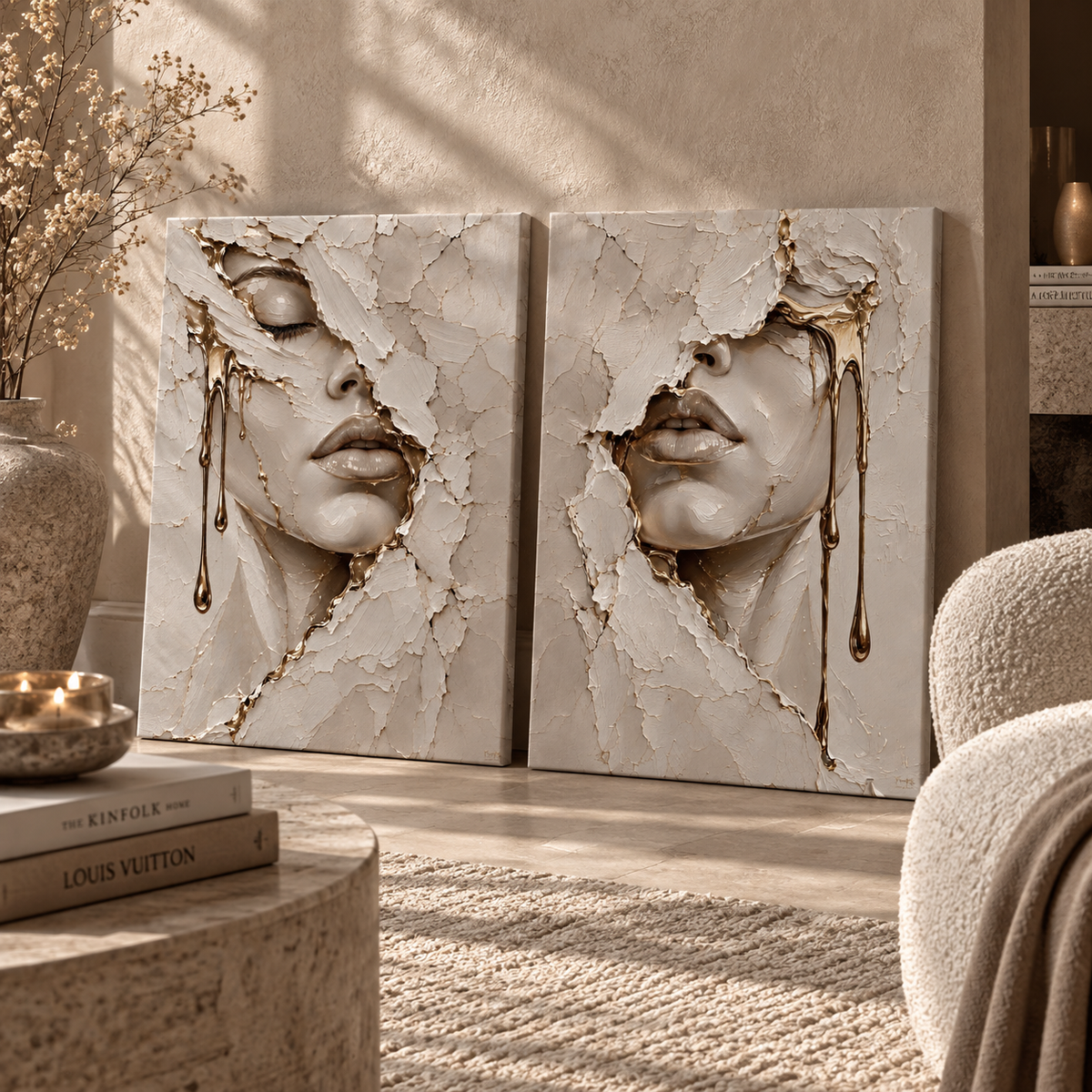 GOLD BLOODED 1 - Canvas