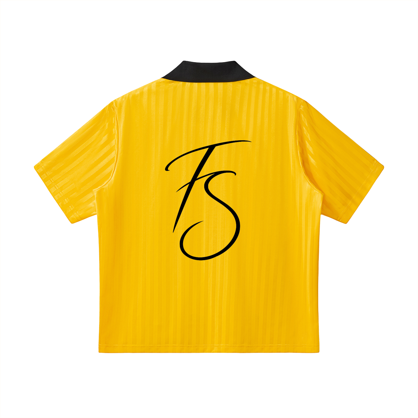 STRIPED SOCCER JERSEY - YELLOW
