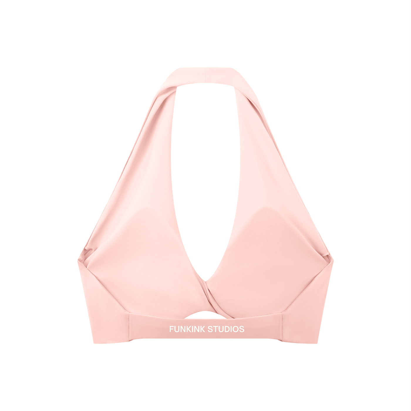 TWISTED HALTER SPORTS BRA - COLOURS