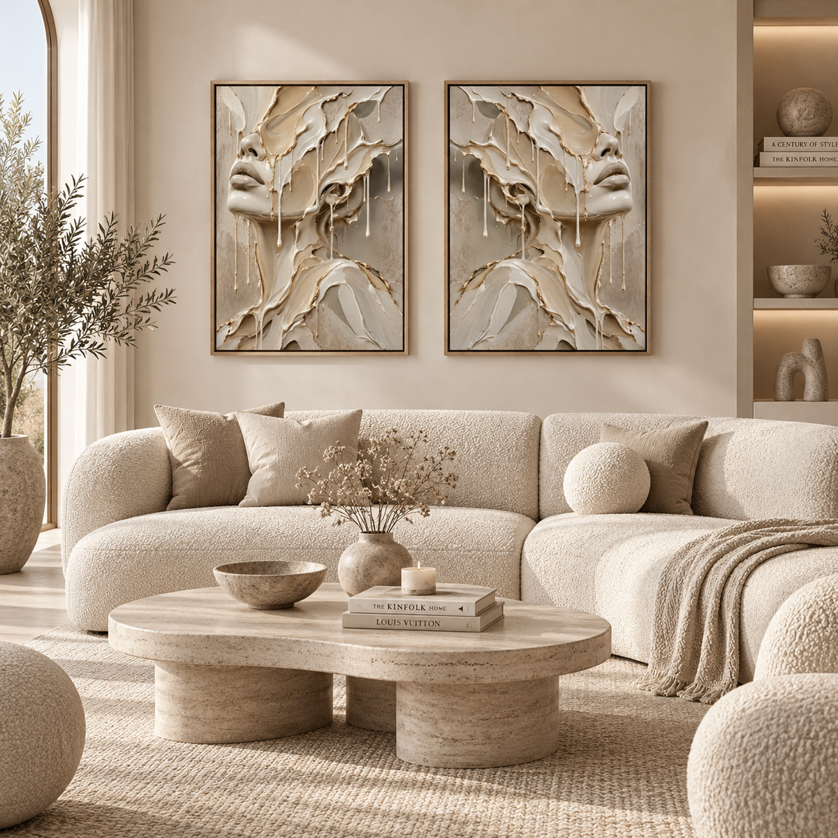 HEAD TURNER 1 - Limited Edition Float Frame Canvas