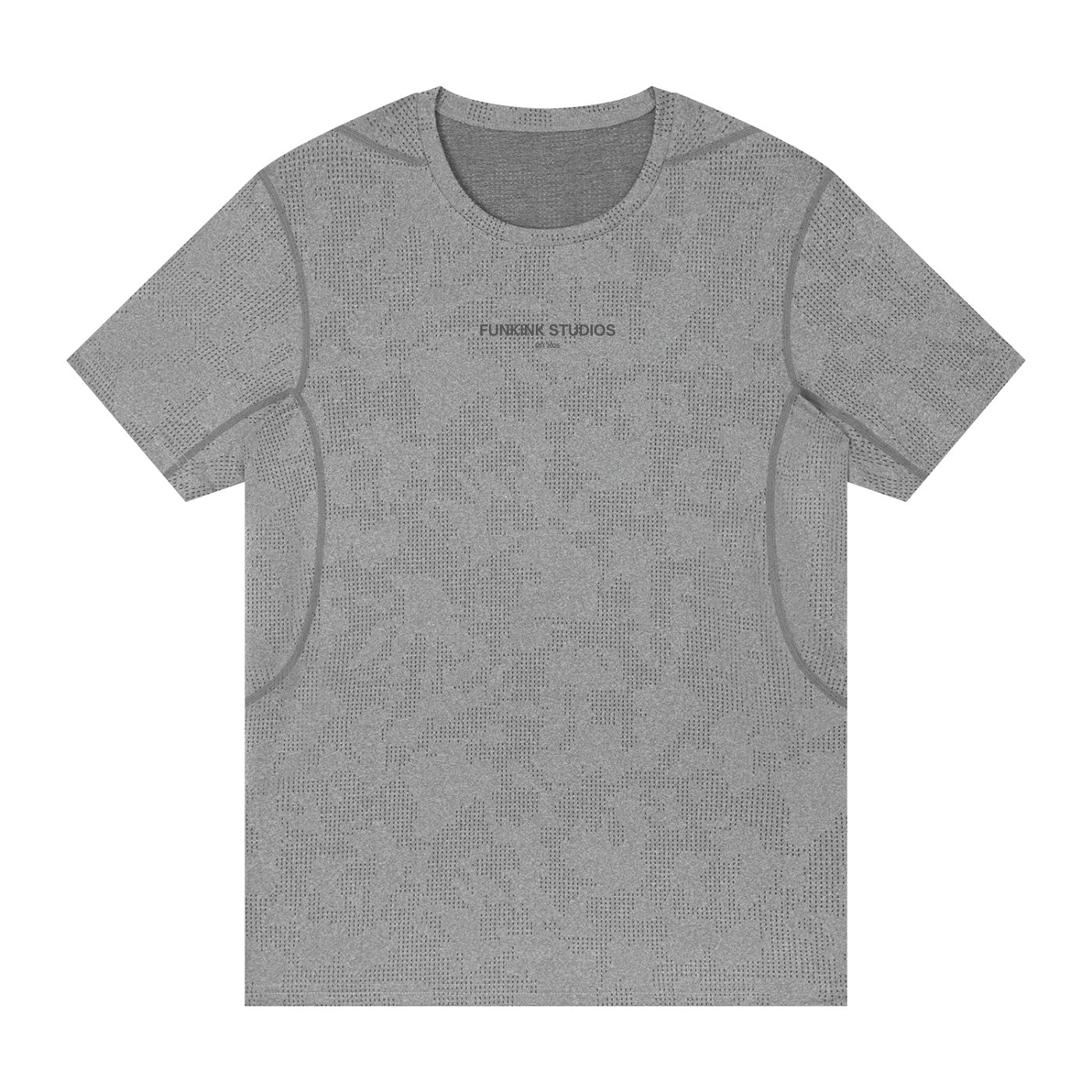 MUSCLE FIT GYM TSHIRT - GREY
