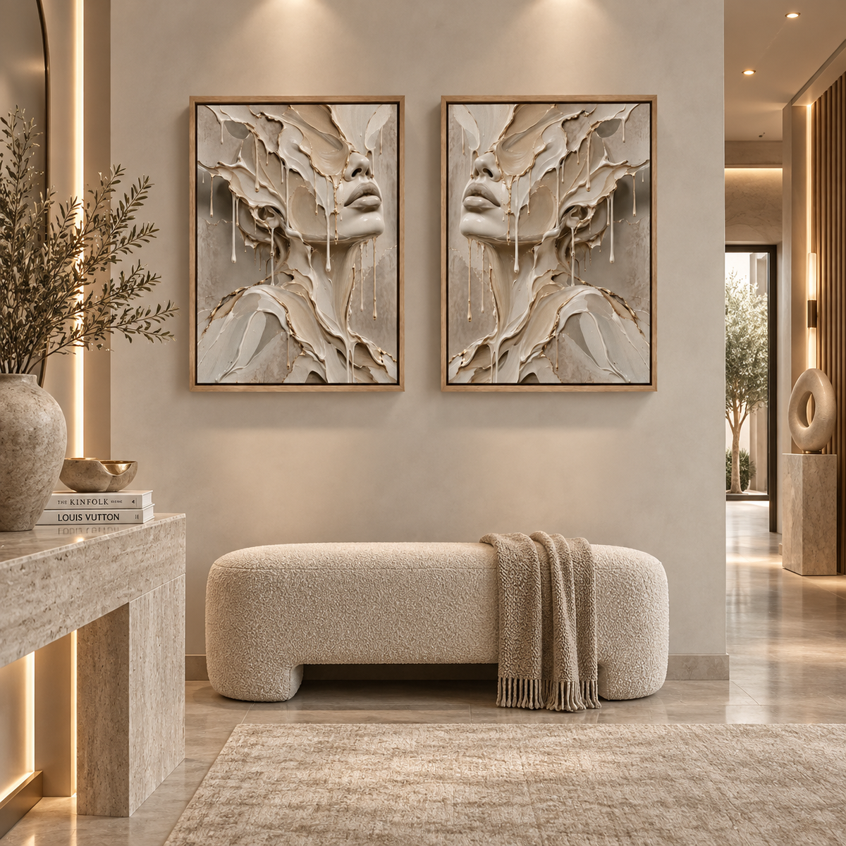 HEAD TURNER 1 - Limited Edition Float Frame Canvas