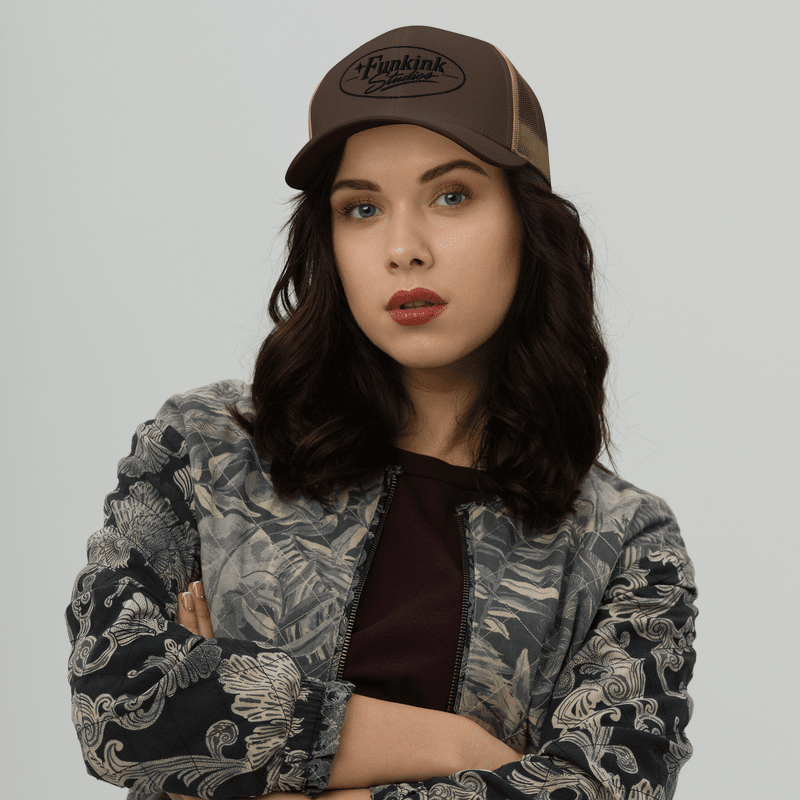 TRUCKER CAP - BROWN KHAKI