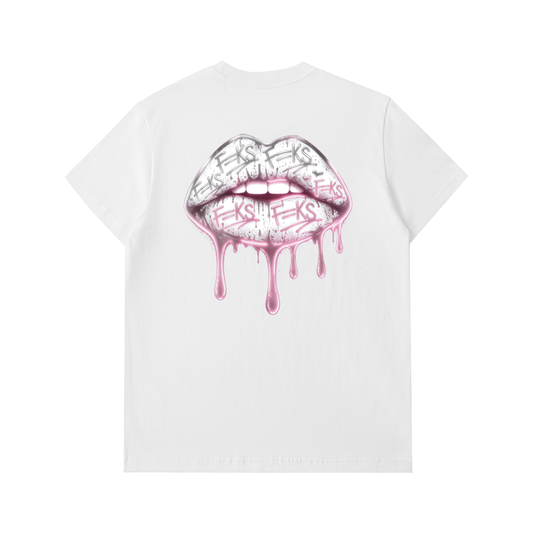 LIPS T-SHIRT - PINK