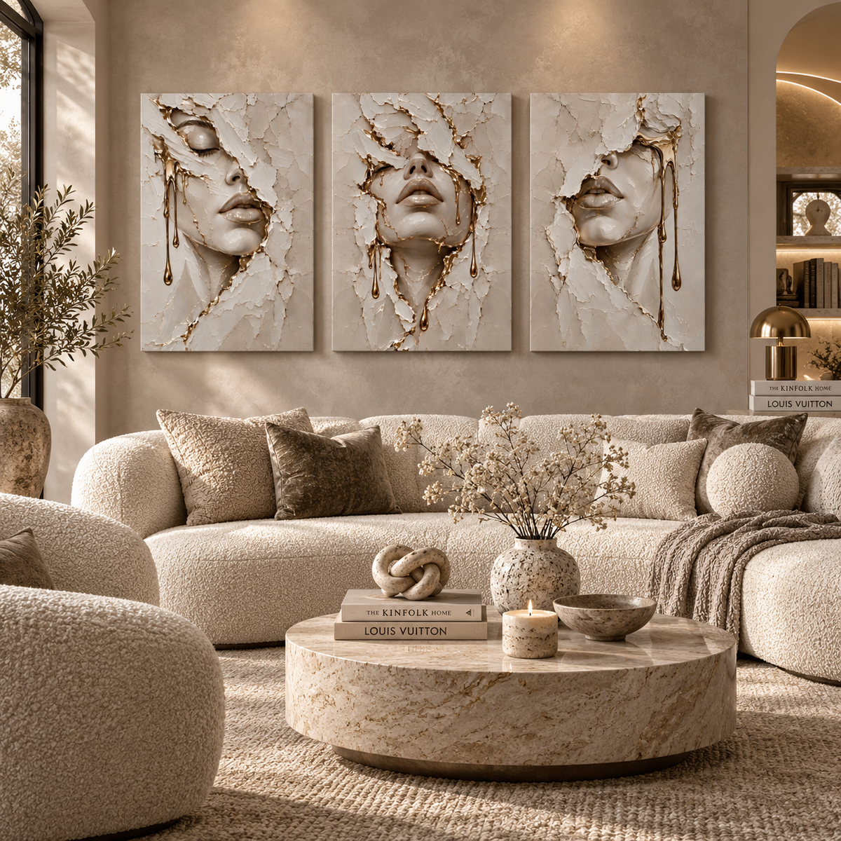 GOLD BLOODED 1 - Canvas