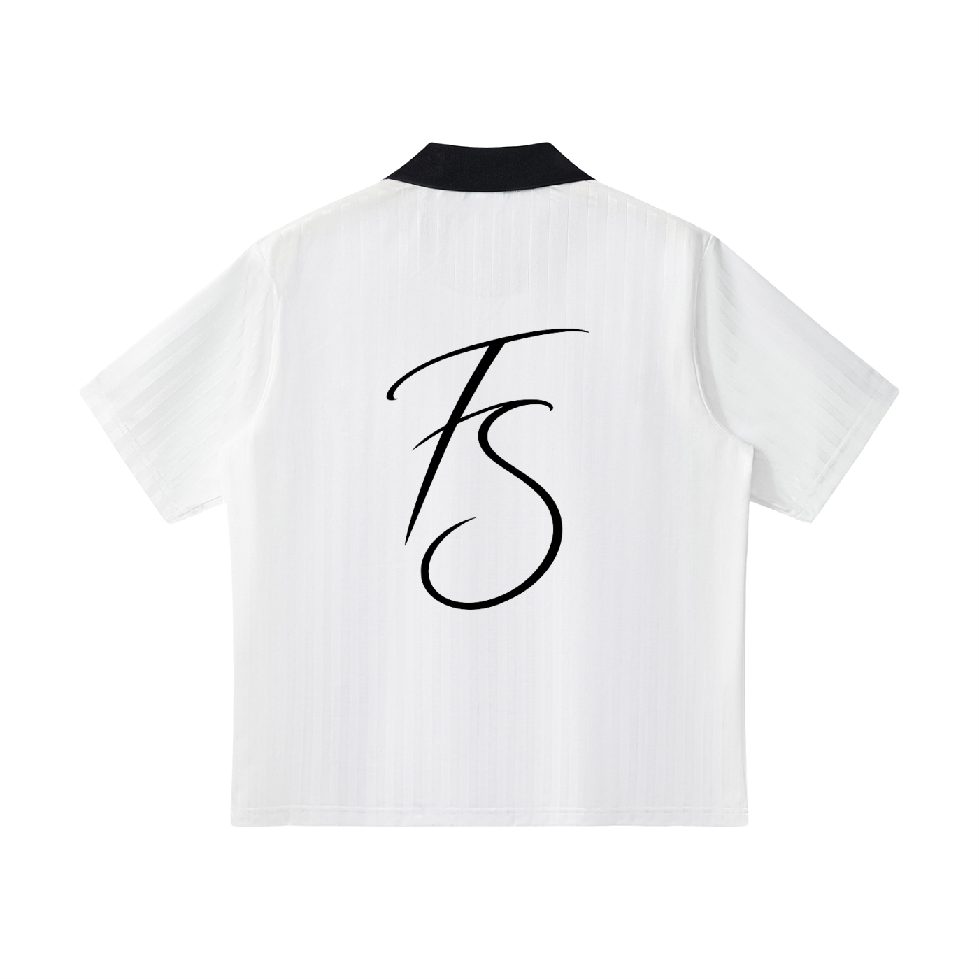 STRIPED SOCCER JERSEY - WHITE