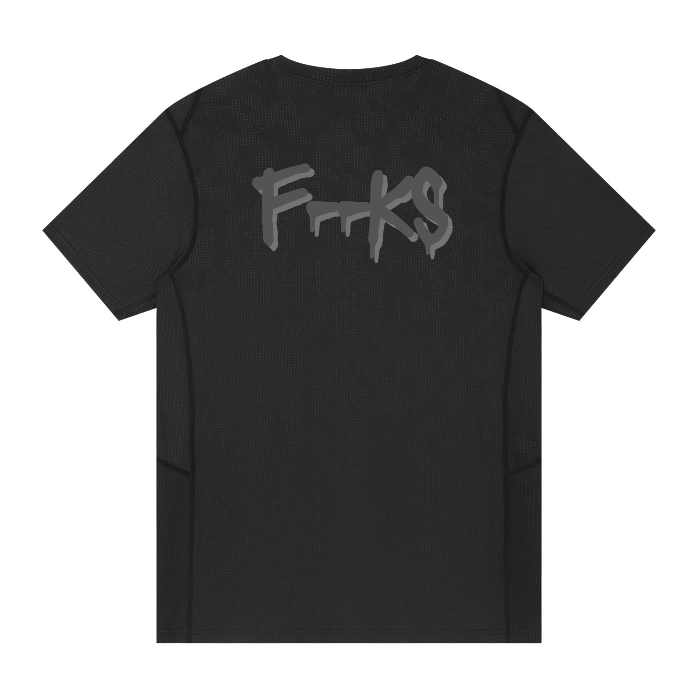 MUSCLE FIT GYM  TSHIRT - BLACK