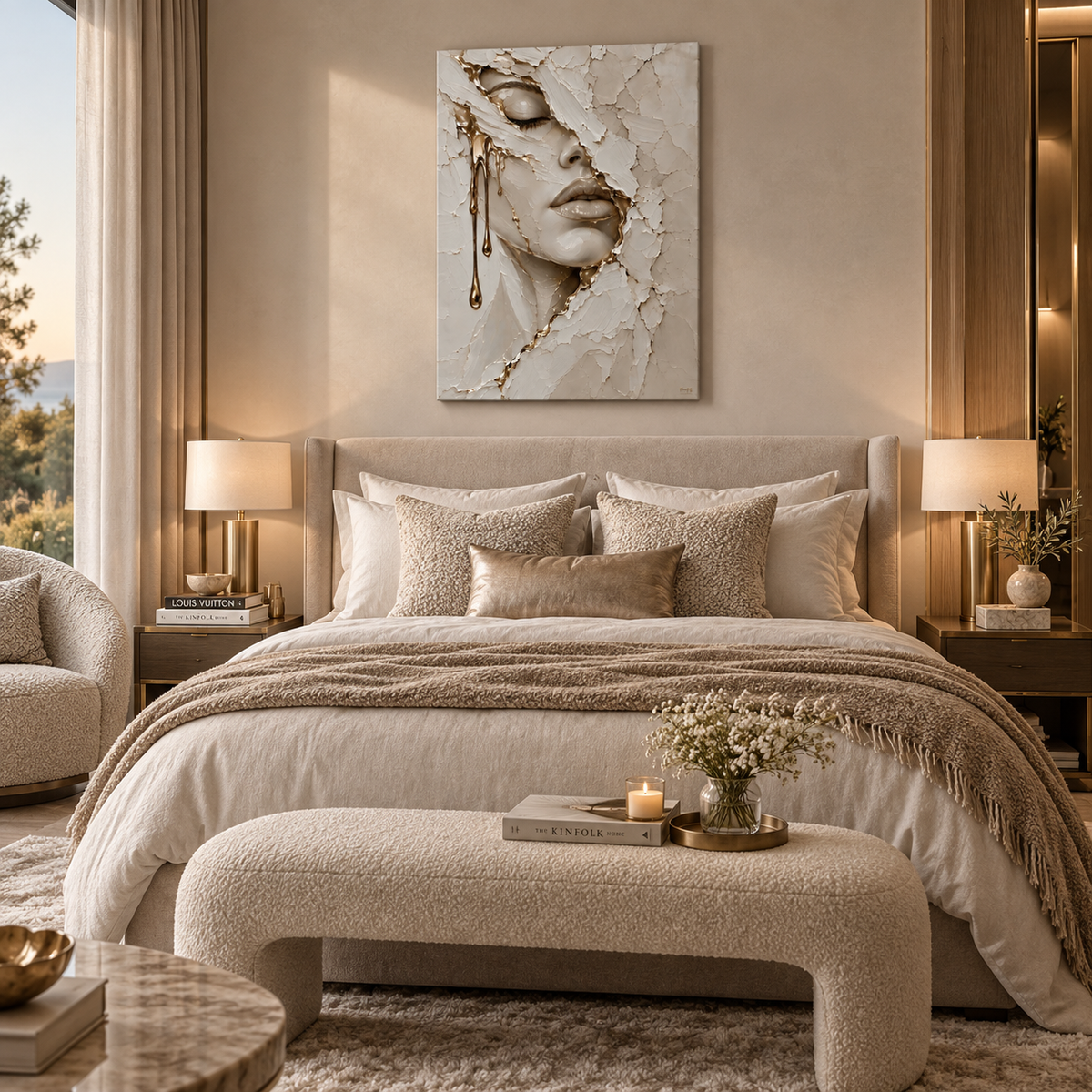 GOLD BLOODED 1 - Canvas