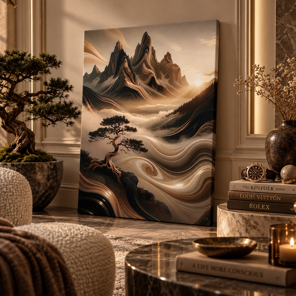 BONSAI BREEZE - Canvas