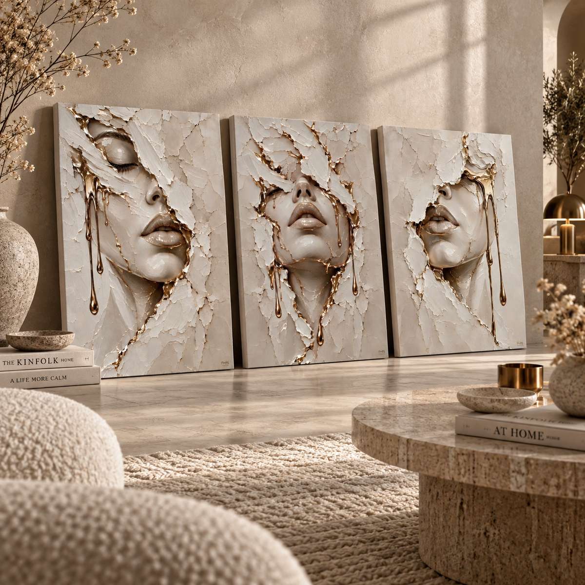 GOLD BLOODED 1 - Canvas