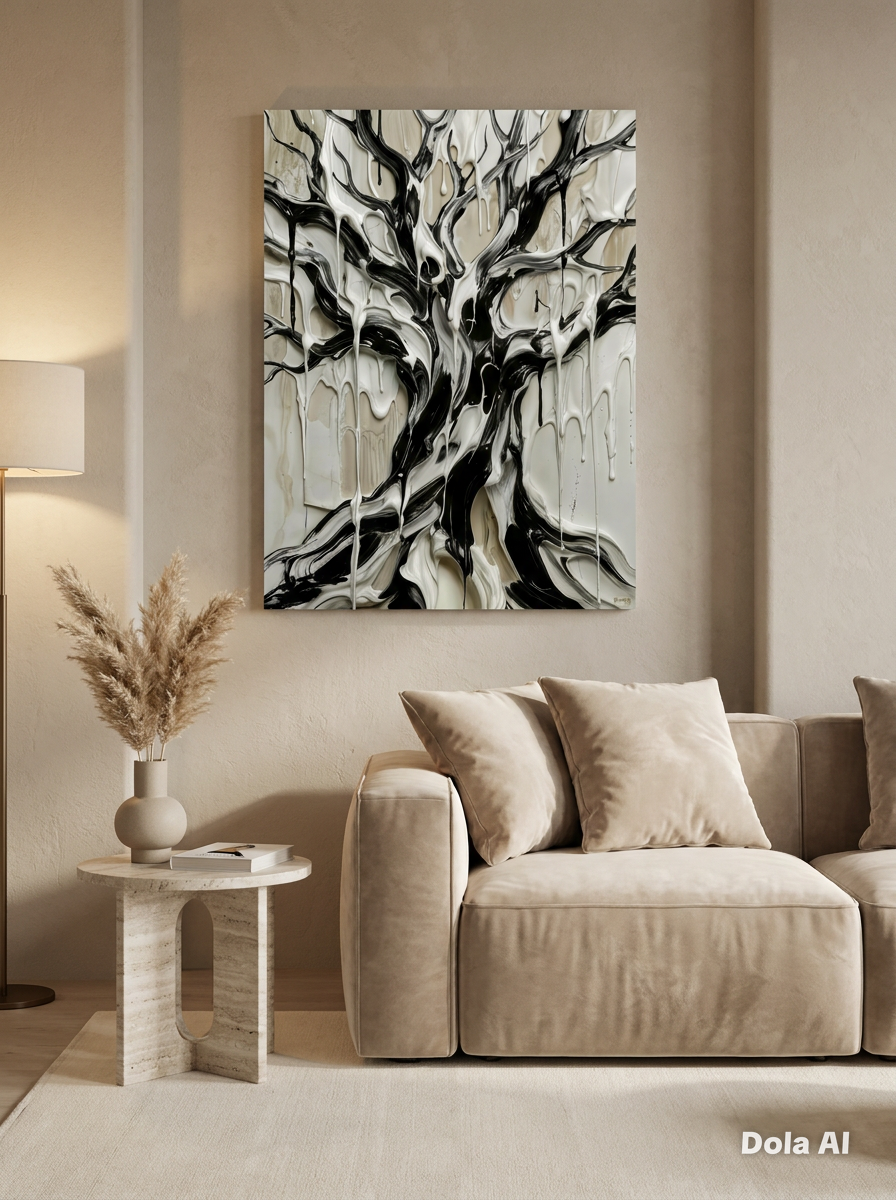 MELTLING TREE - Canvas
