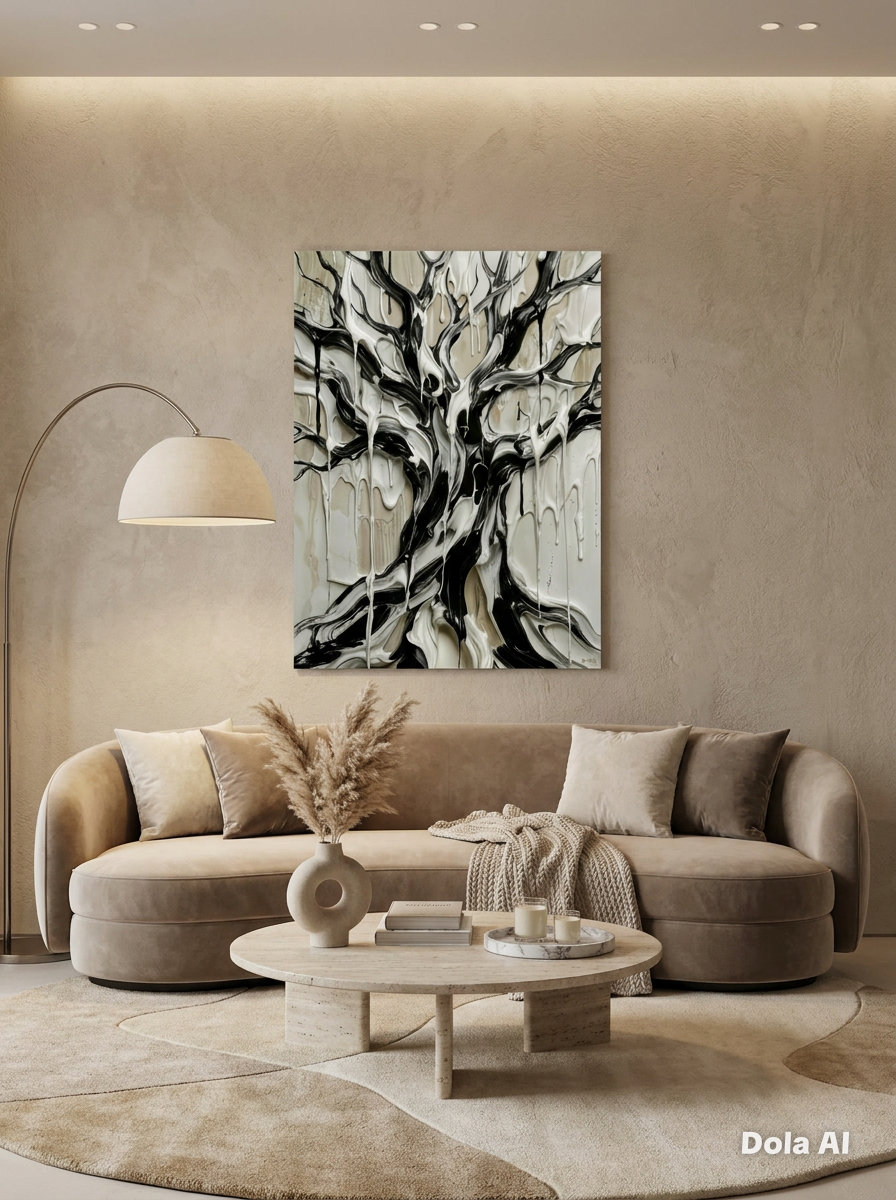 MELTLING TREE - Canvas