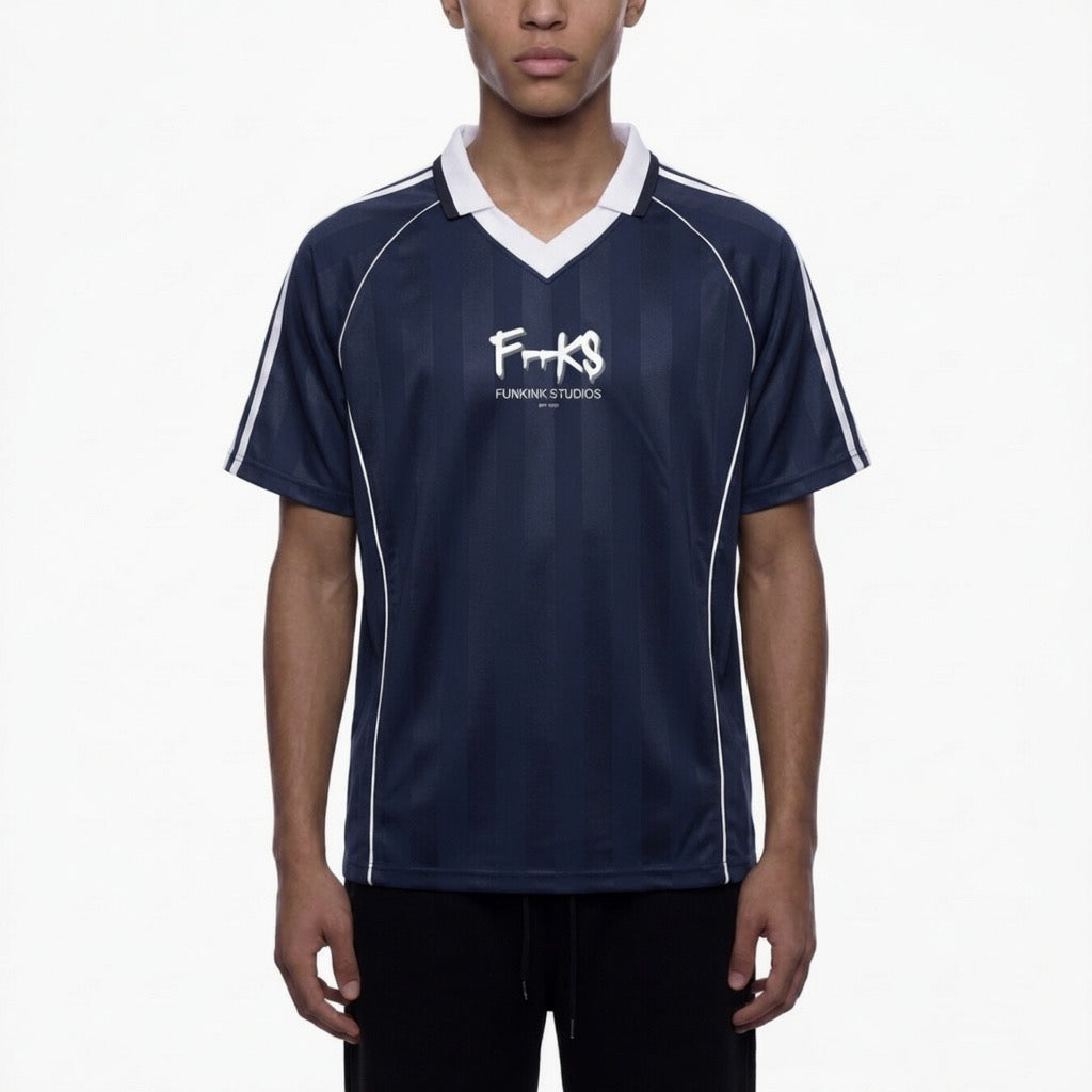 SOCCER JERSEY - BLACK/GREY/BLUE/GREEN