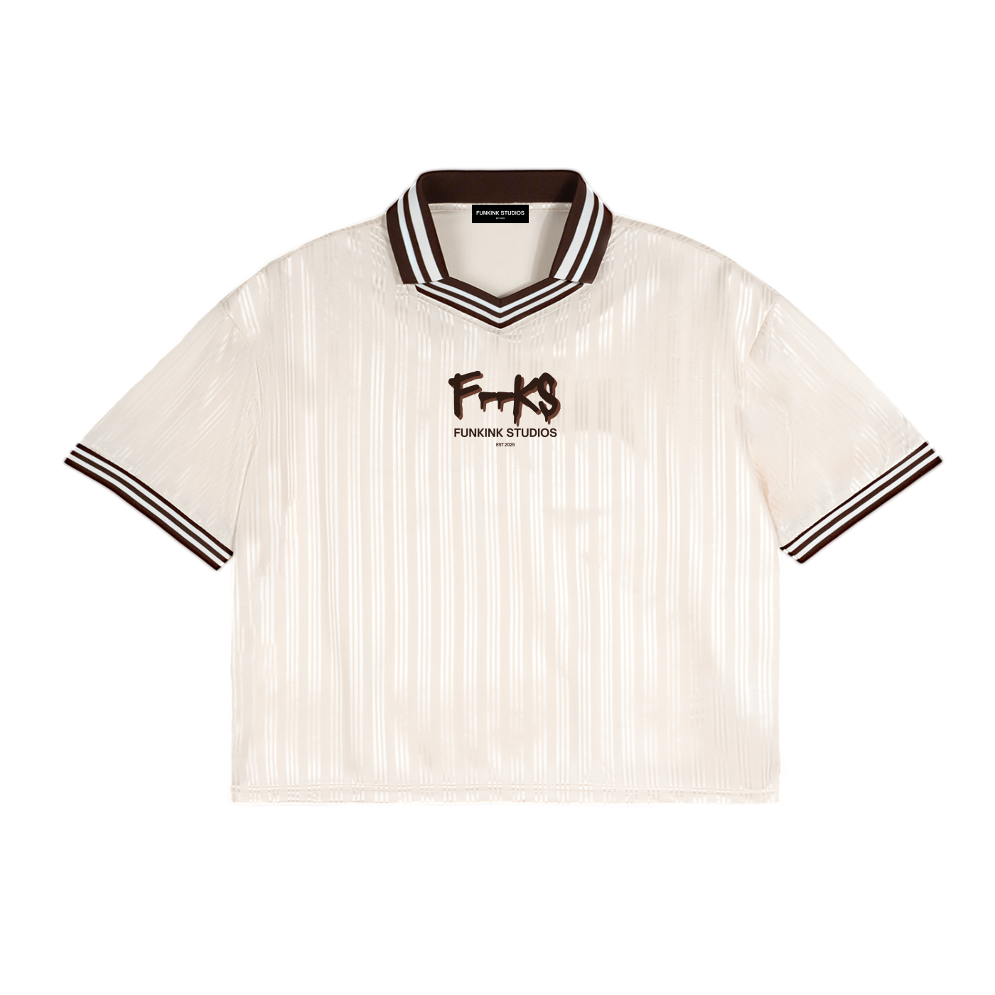 TSHIRT - RETRO STRIPE COLLAR