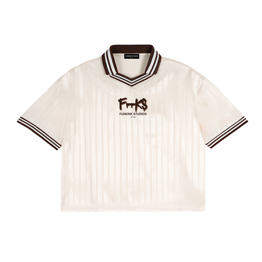 TSHIRT - RETRO STRIPE COLLAR