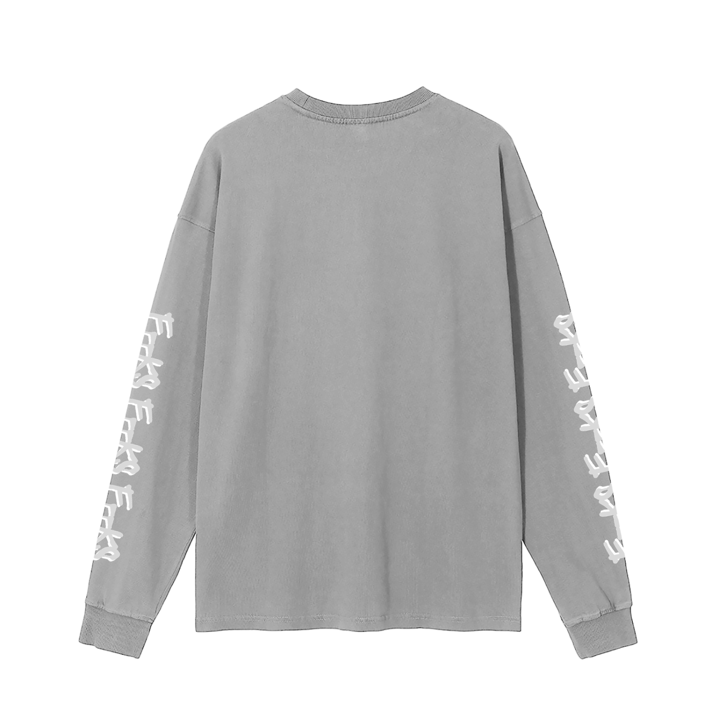 LONG SLEEVE T-SHIRT - VINTAGE WASH GREY