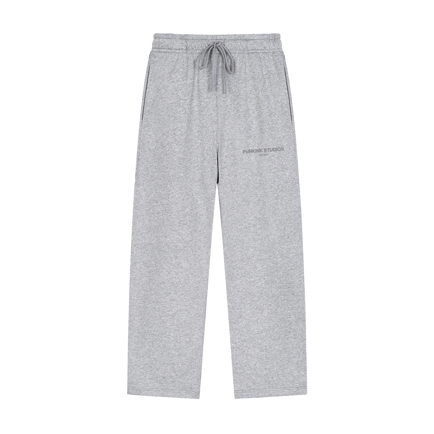 JOGGERS - STRAIGHT LEG - FLOWER GREY