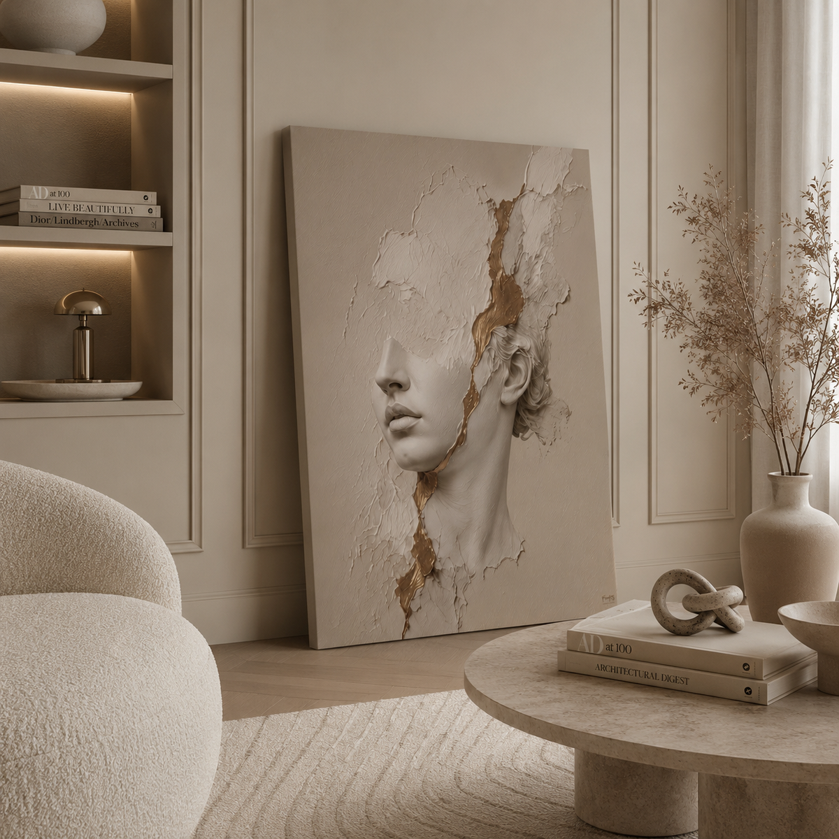 GOLD VEINS - Canvas