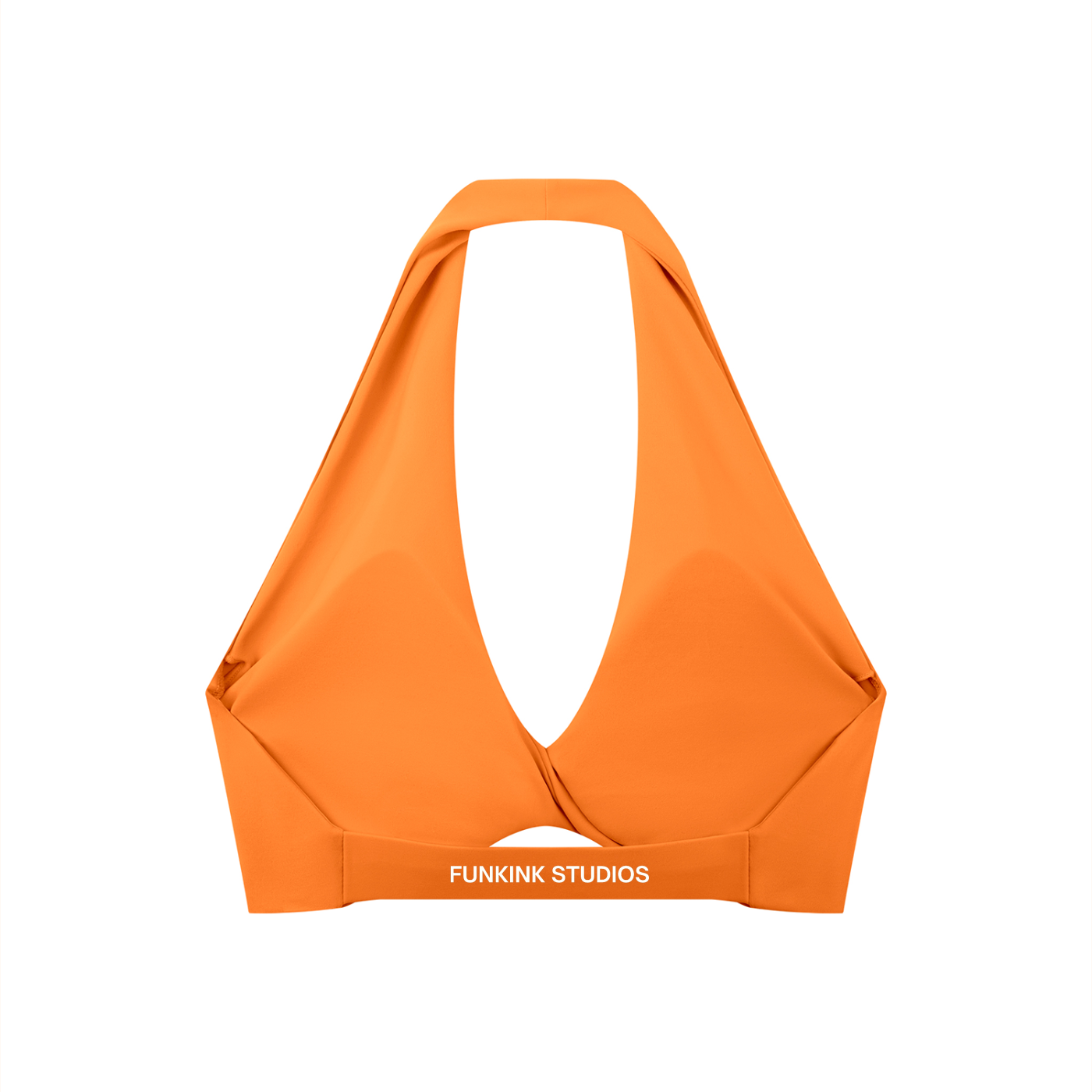 TWISTED HALTER SPORTS BRA - COLOURS
