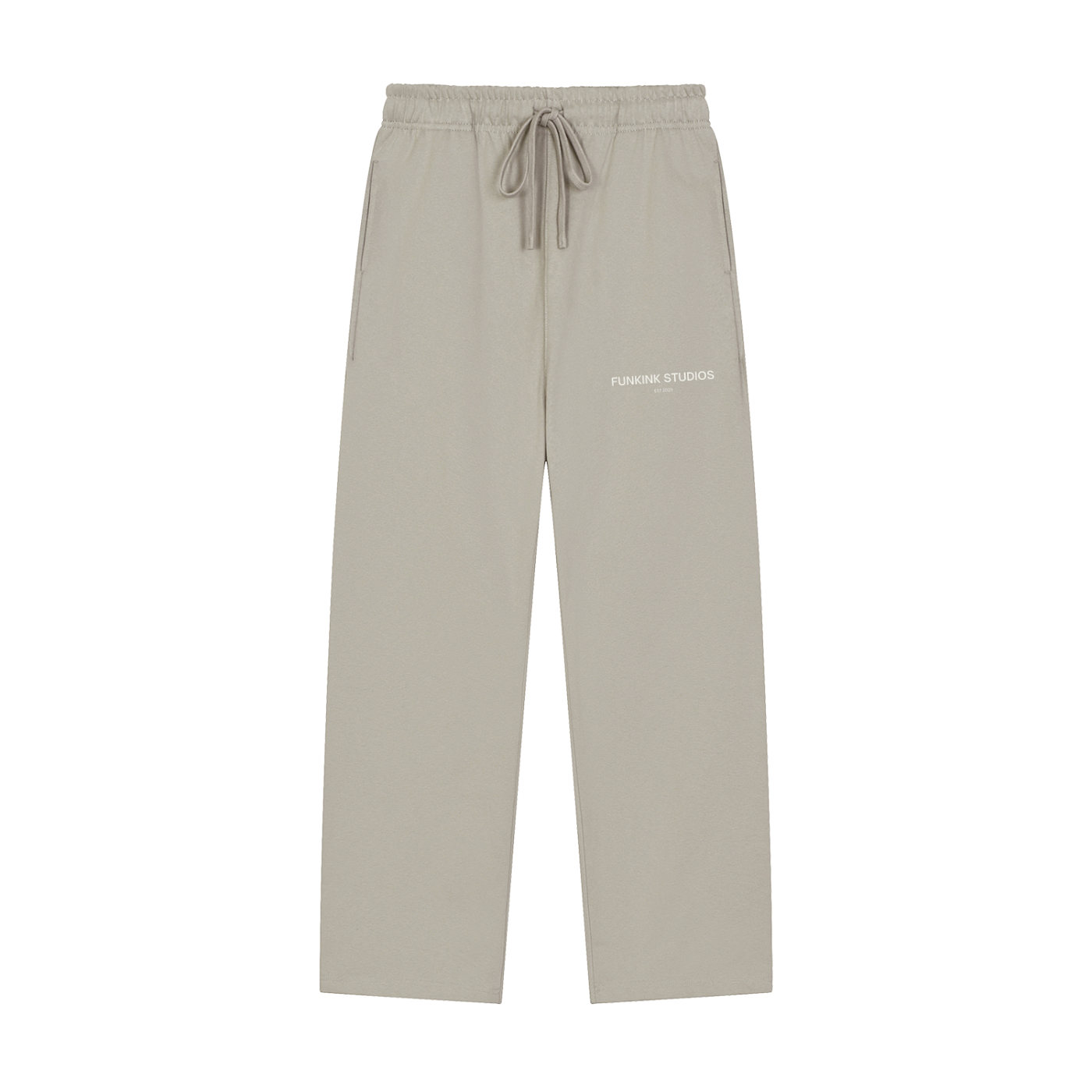 JOGGERS - STRAIGHT LEG - BEIGE STONE