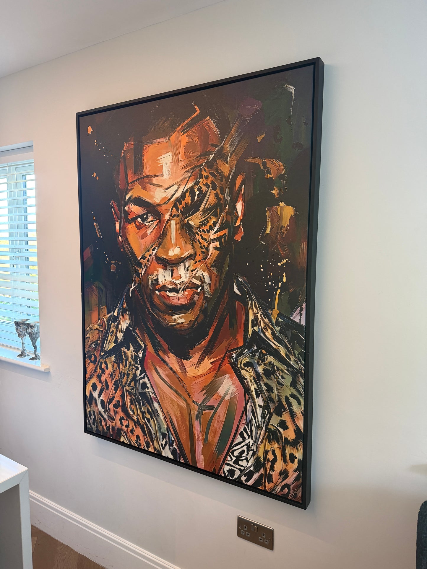 FACE OFF - Limited Edition Float Frame Canvas