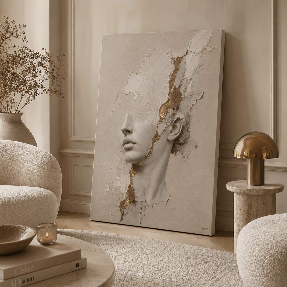 GOLD VEINS - Canvas