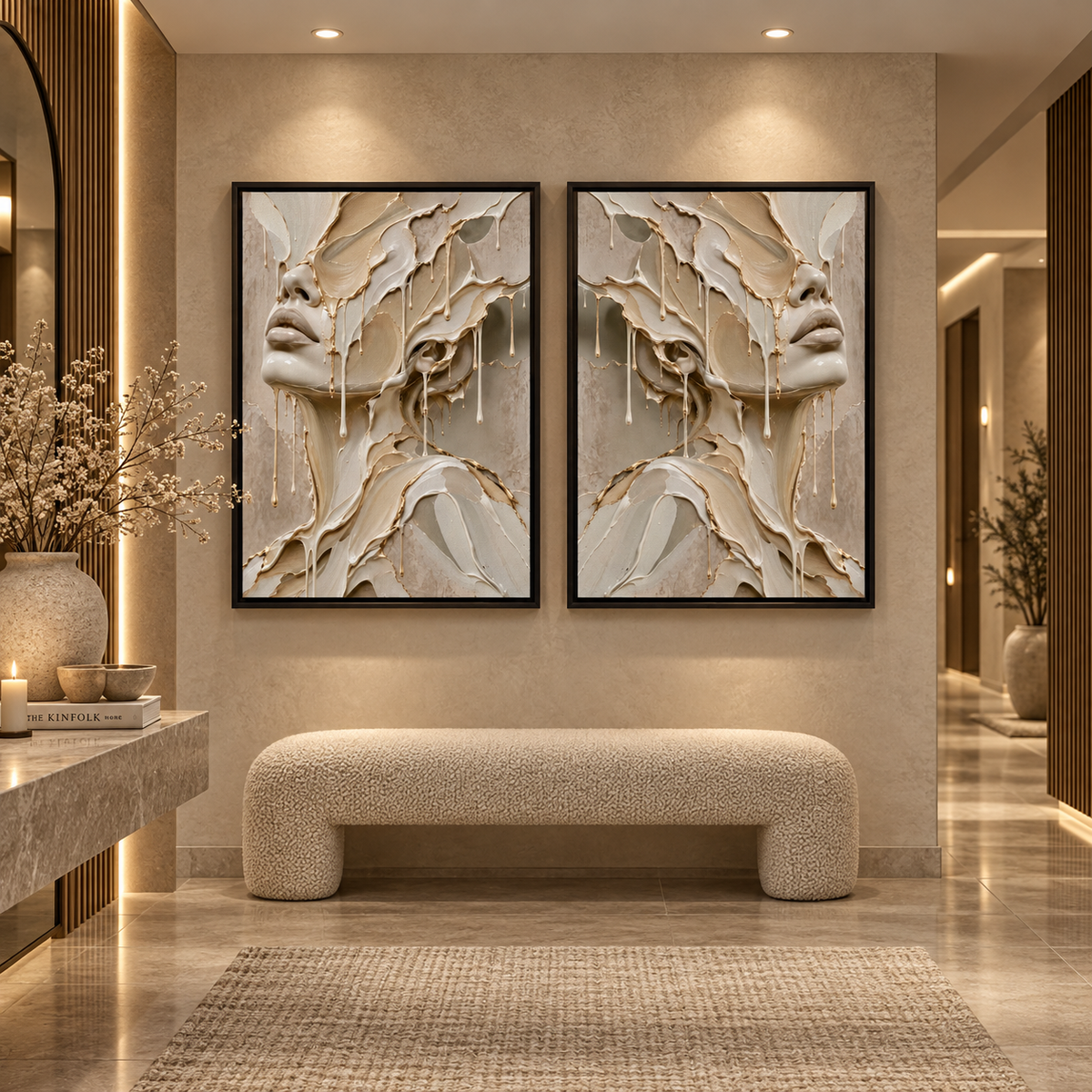 HEAD TURNER 1 - Limited Edition Float Frame Canvas