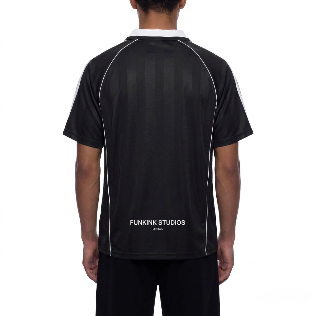 SOCCER JERSEY - BLACK/GREY/BLUE/GREEN