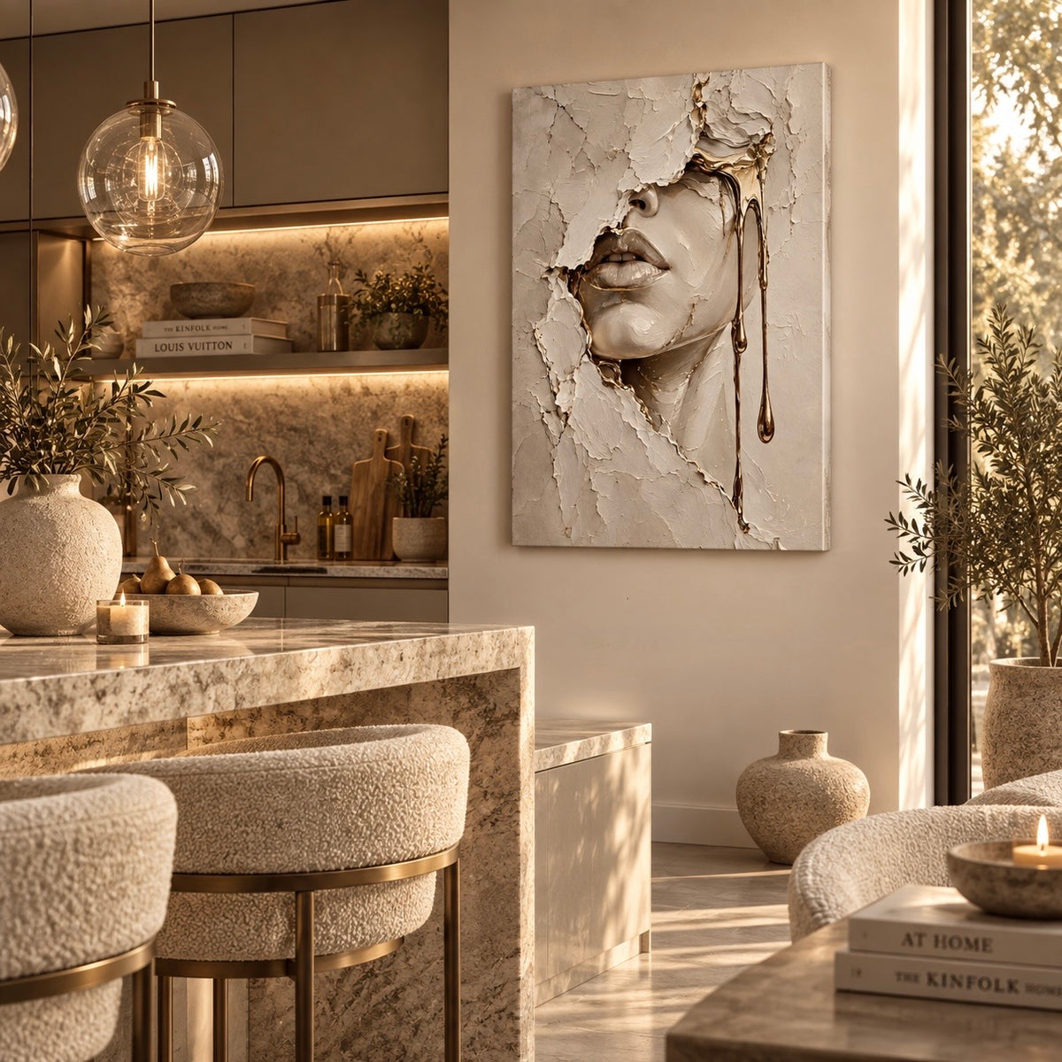GOLD BLOODED 3 - Canvas