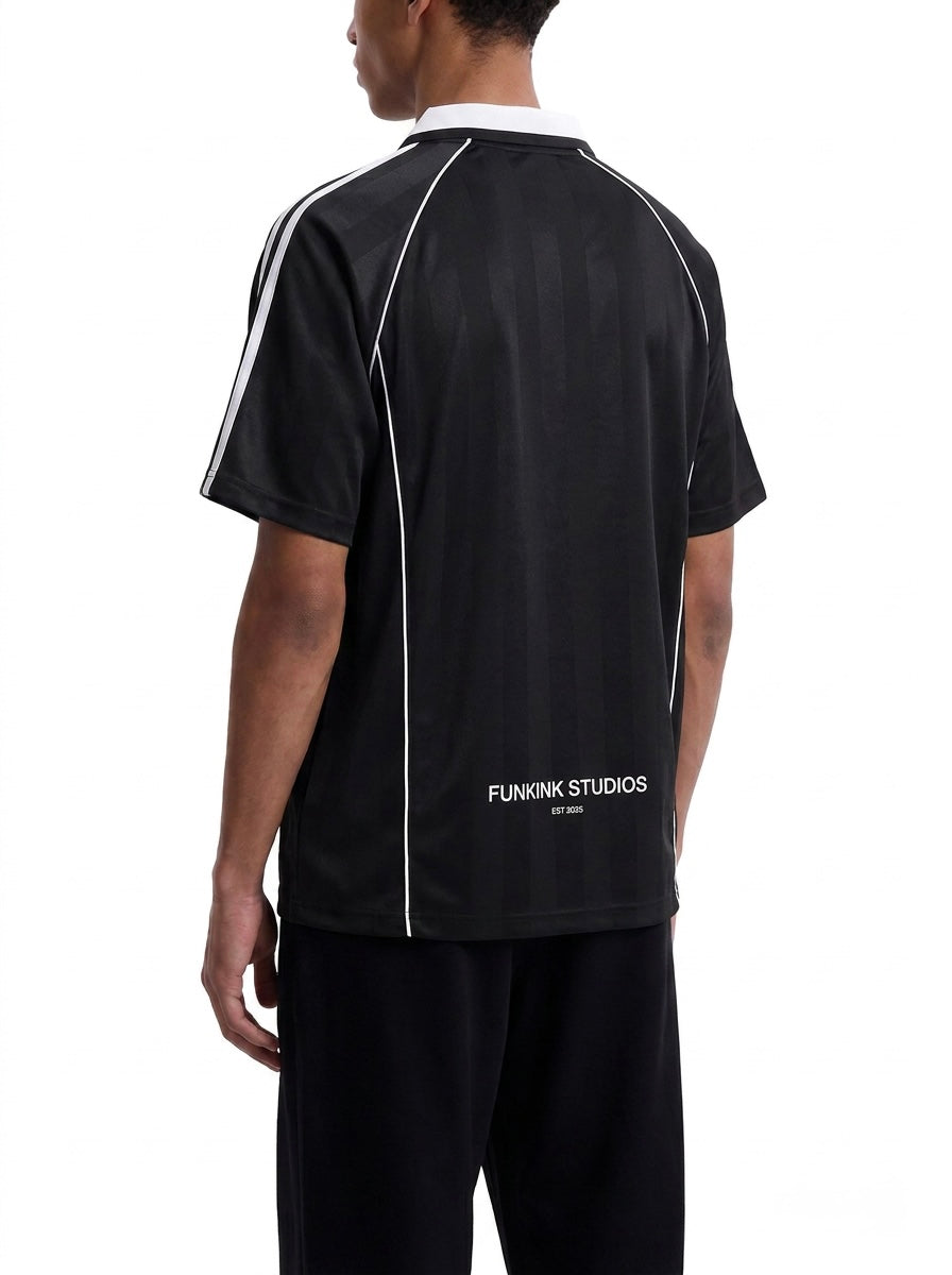 SOCCER JERSEY - BLACK/GREY/BLUE/GREEN