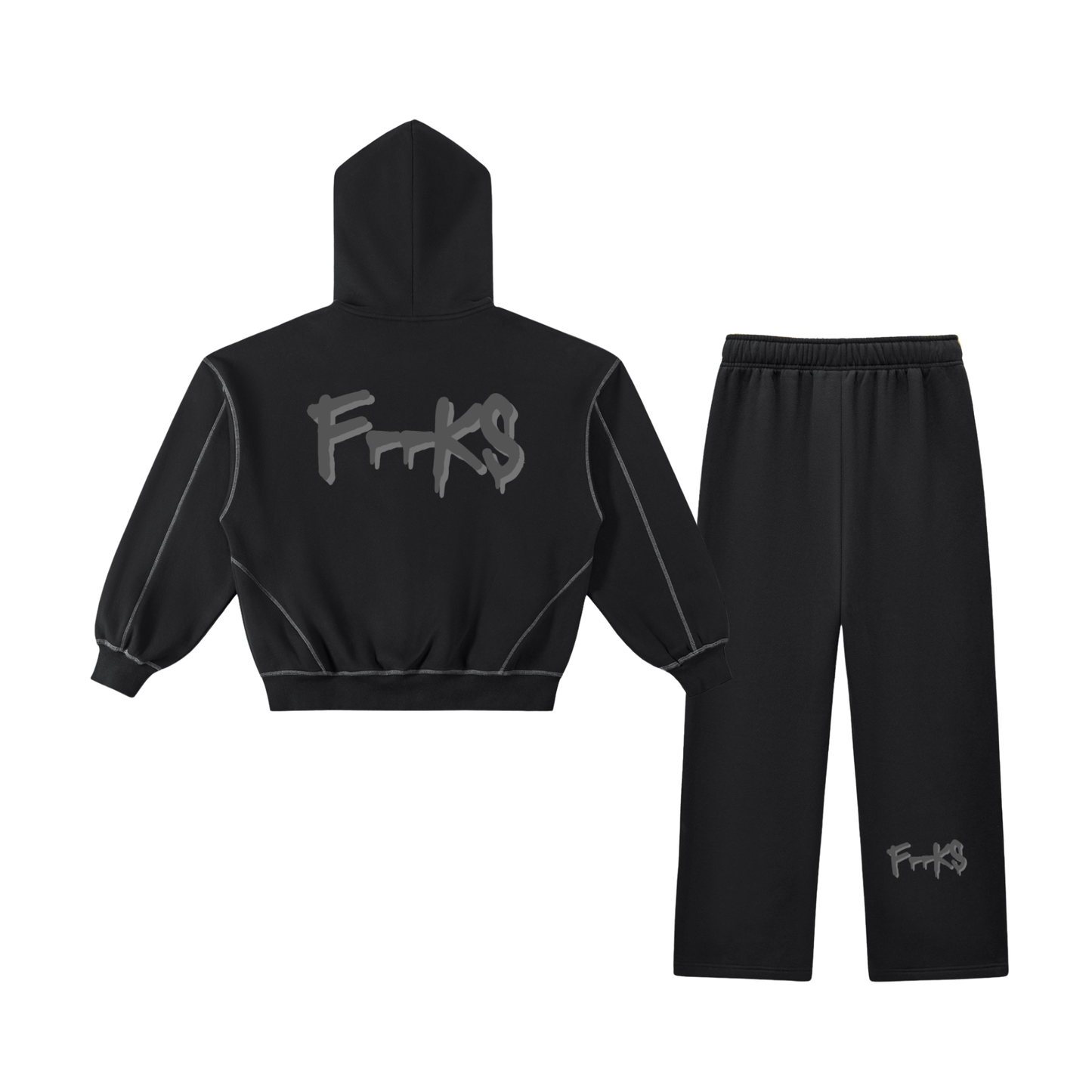 TRACKSUIT - FNK1 ZIP CONTRAST STITCH