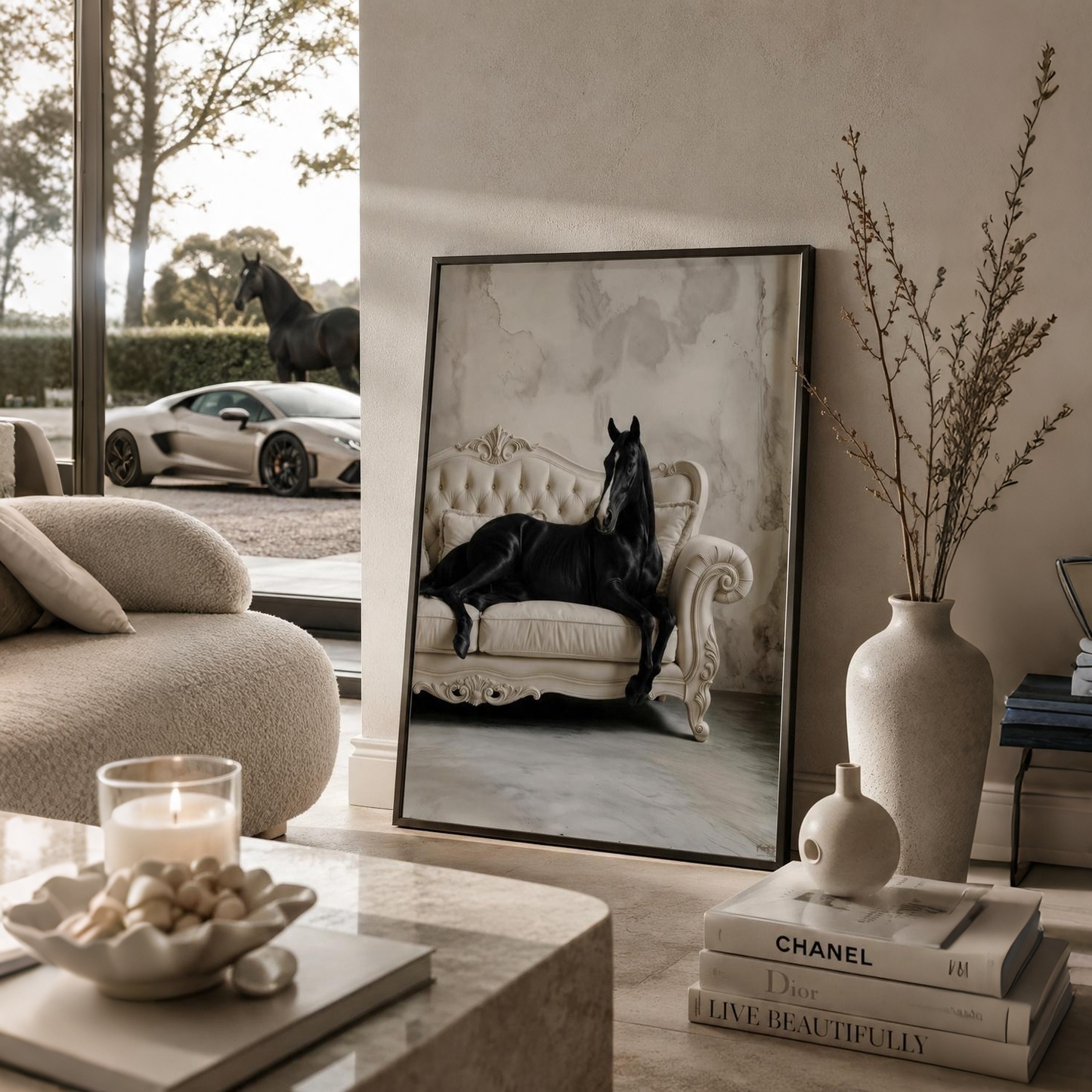 SOFA HORSE