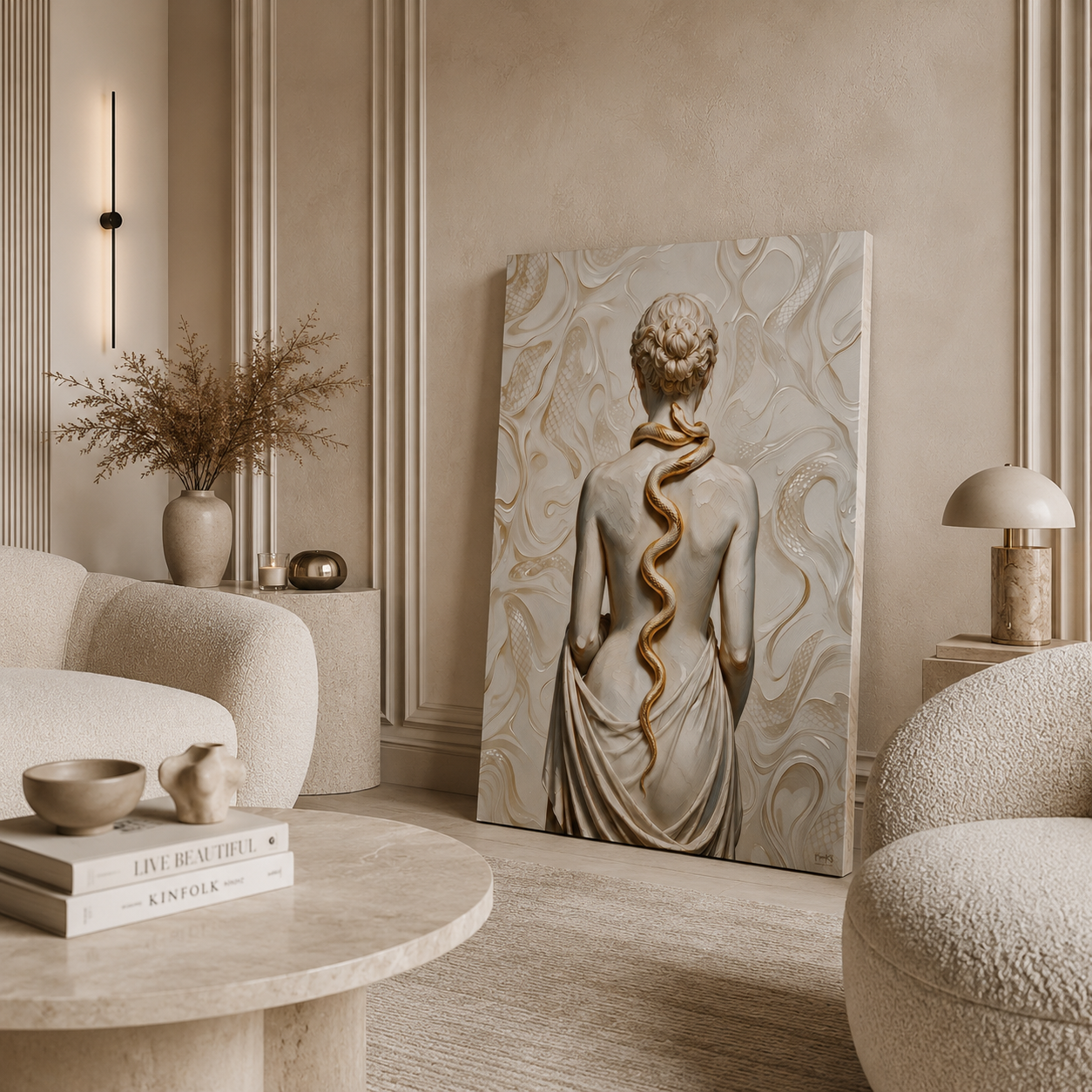 GOLDEN VENOM - Canvas