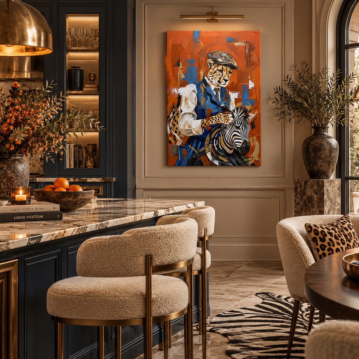 SAFARI BARBERS 2 - Canvas