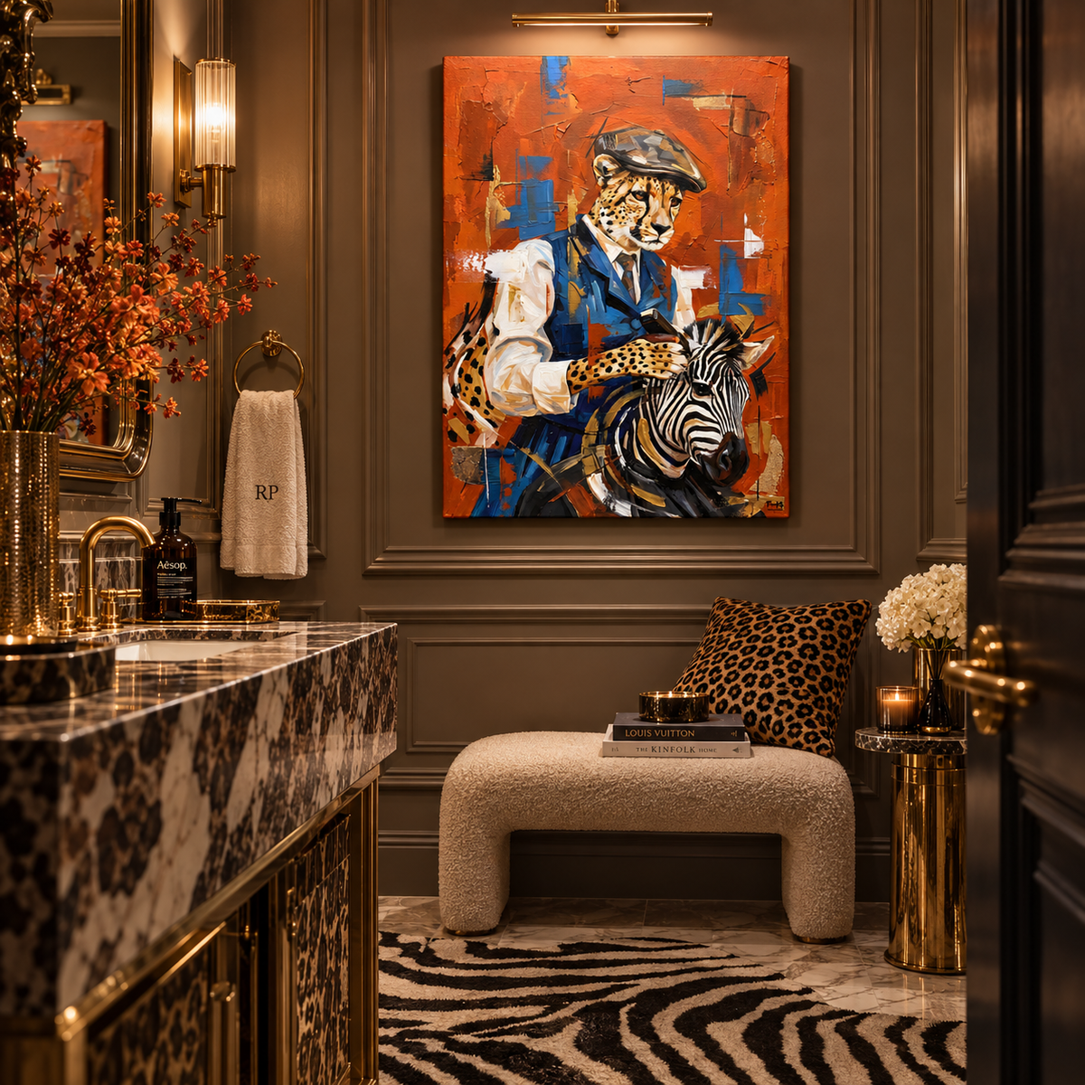 SAFARI BARBERS 2 - Canvas