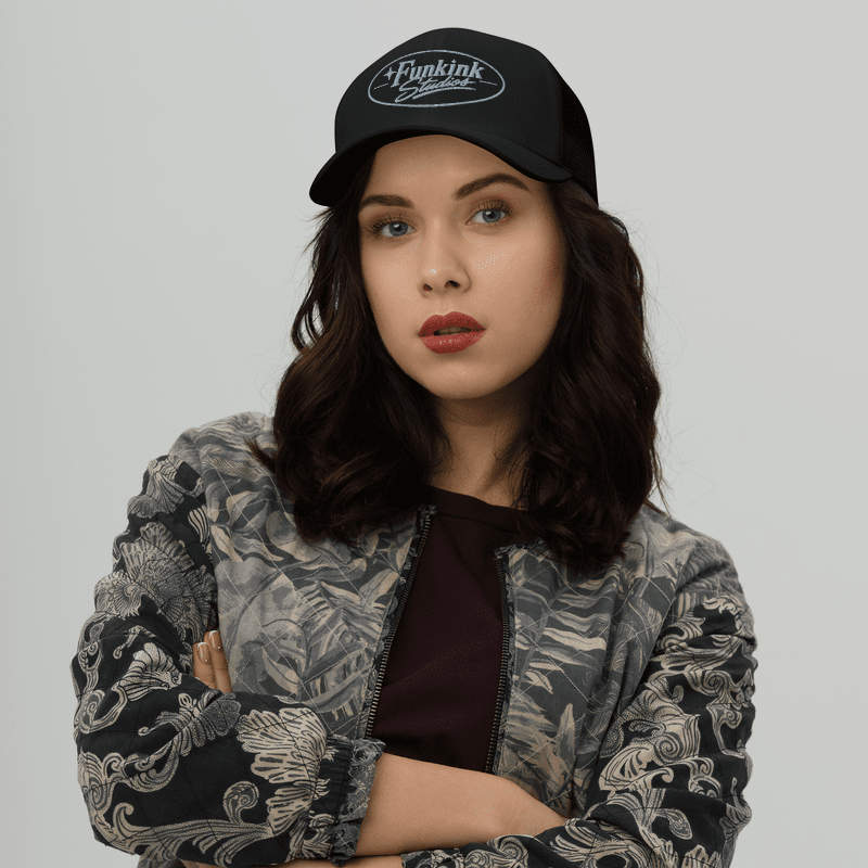 TRUCKER CAP - BLACK