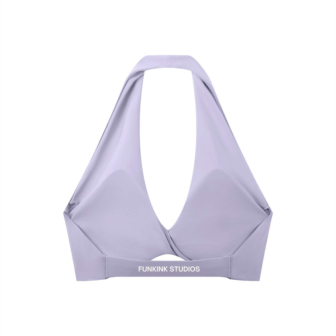 TWISTED HALTER SPORTS BRA - COLOURS