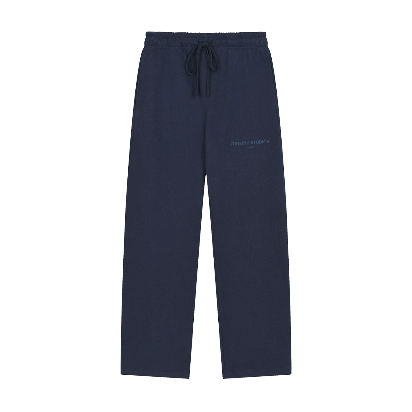 JOGGERS - STRAIGHT LEG - NAVY BLUE