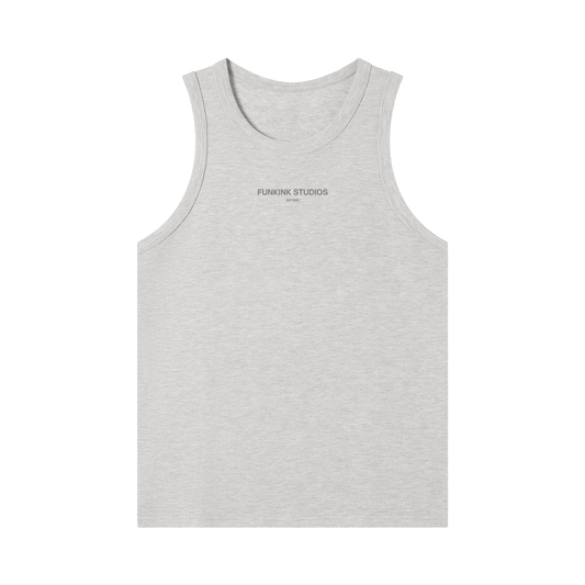 VEST - FLOWER GREY