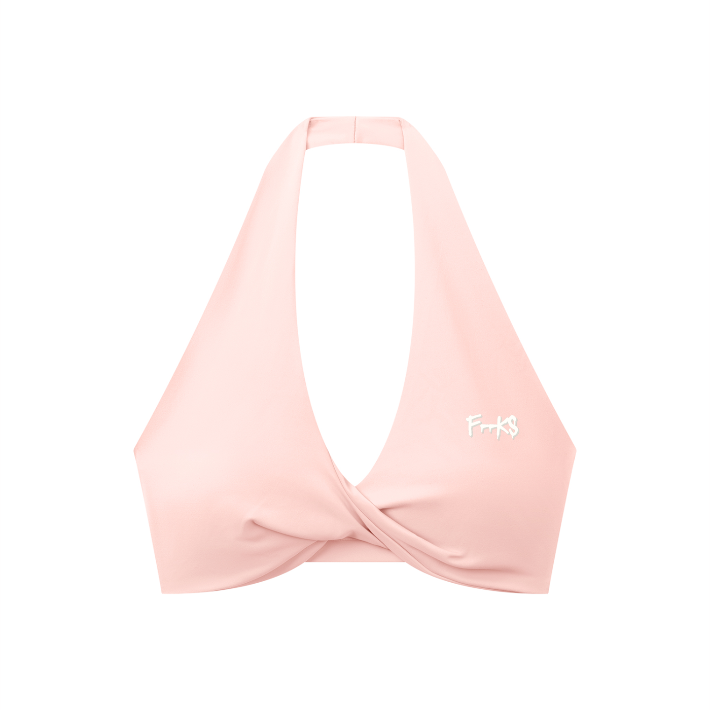 TWISTED HALTER SPORTS BRA - COLOURS