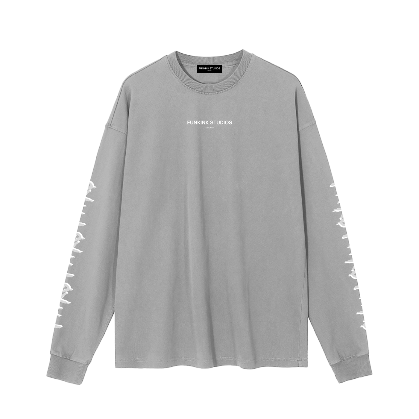 LONG SLEEVE T-SHIRT - VINTAGE WASH GREY
