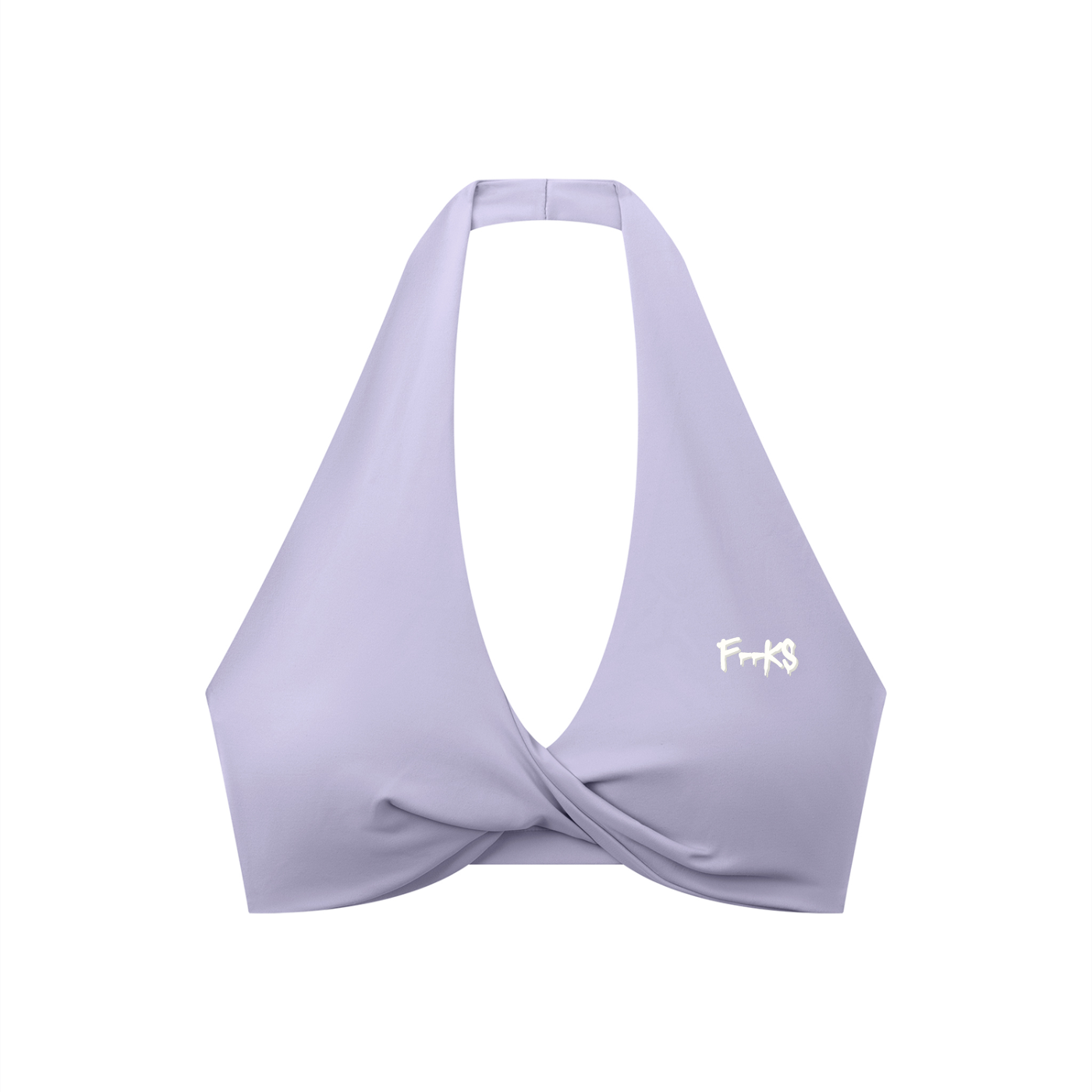 TWISTED HALTER SPORTS BRA - COLOURS