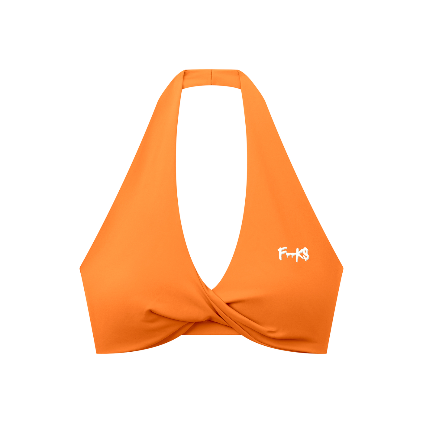TWISTED HALTER SPORTS BRA - COLOURS