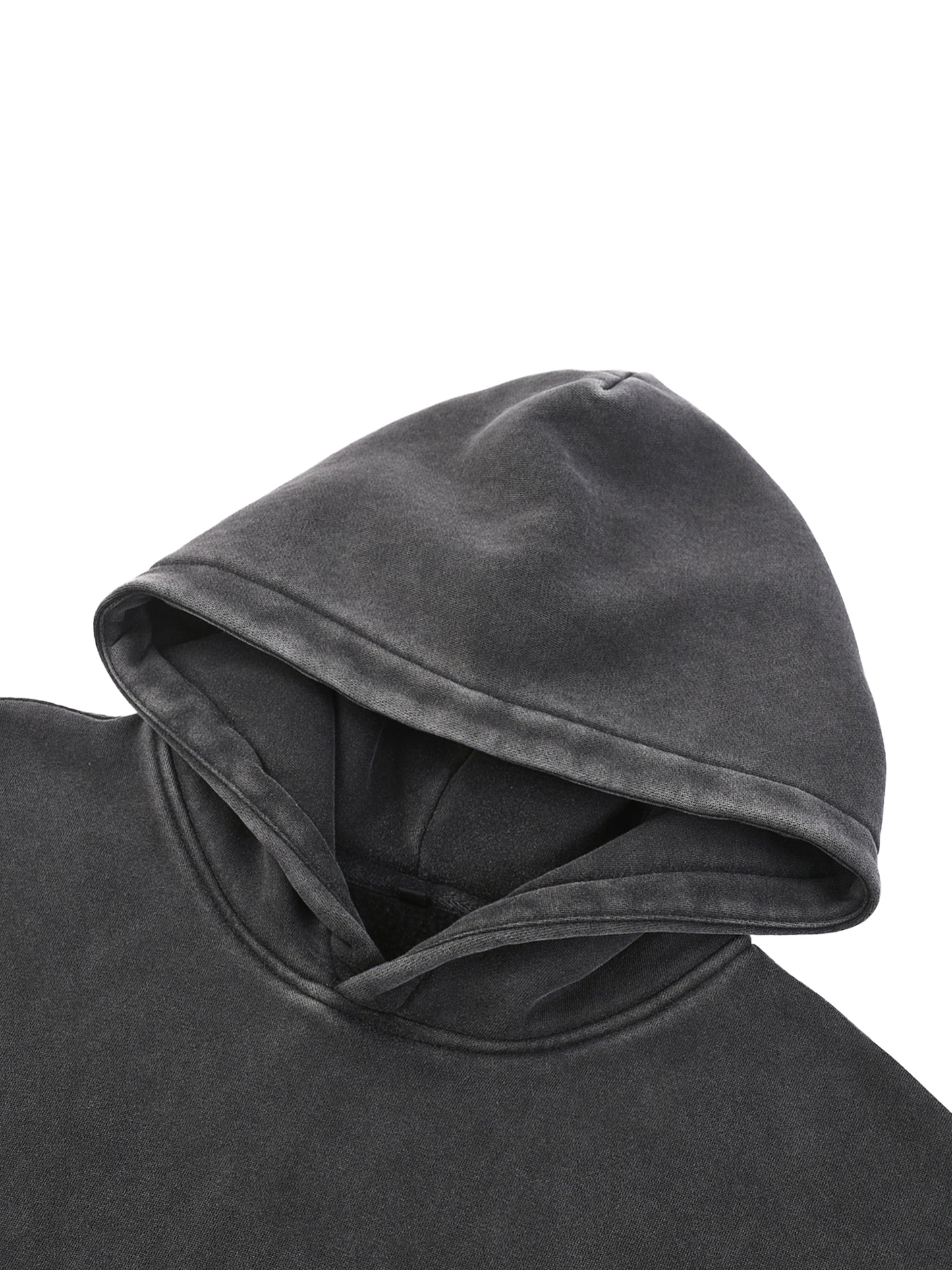 HOODIE - SNOW WASH FLEECED OVERSIZE