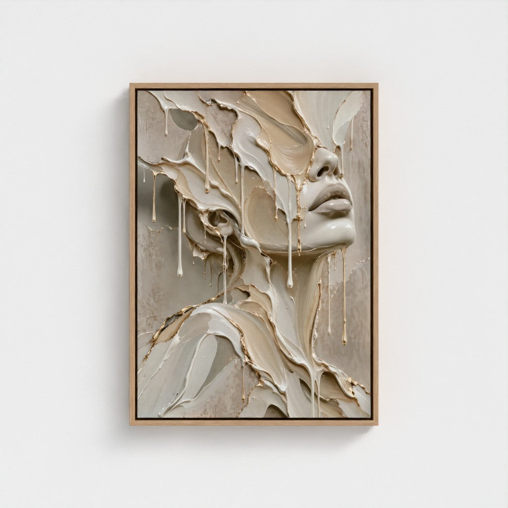 HEAD TURNER 1 - Limited Edition Float Frame Canvas